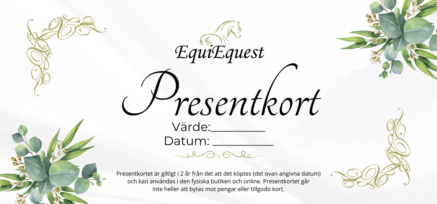 EquiEquest Presentkort